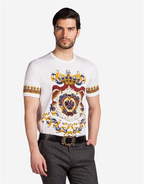 dolce and gabbana printed shirts.